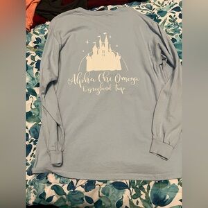 Disneyland / Disney themed alpha chi omega shirt worn once (AXO)